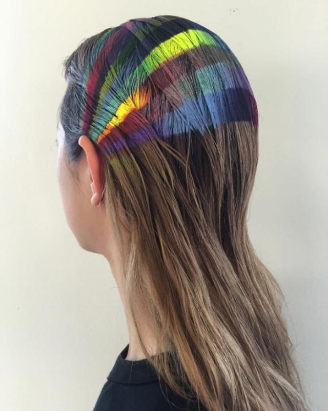 画像1: 新たなレインボーヘアが登場