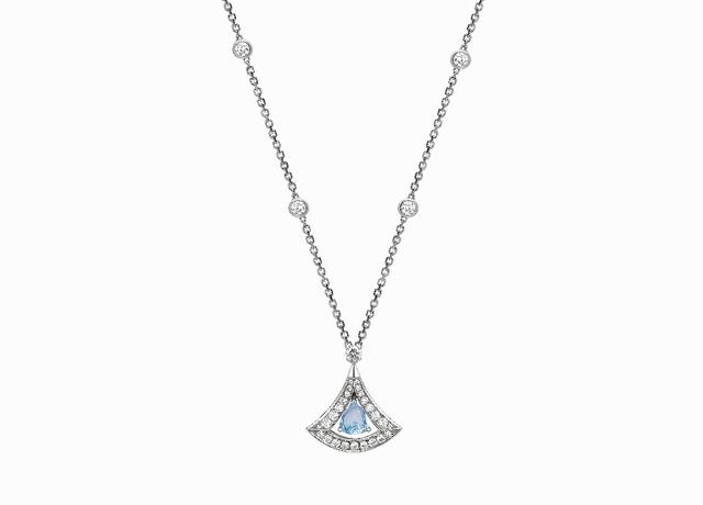 画像: ネックレス WGxアクアマリンxDIA 1,370,000円(税抜/予定価格)