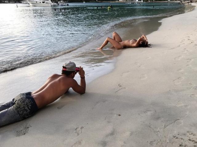 画像5: 体を張って彼女の写真を撮ってあげる「インスタ彼氏」の姿に拍手