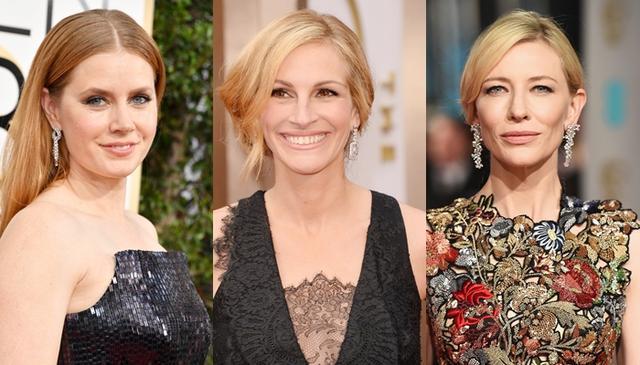画像: 左から:エイミー・アダムス、ジュリア・ロバーツ、ケイト・ブランシェット。