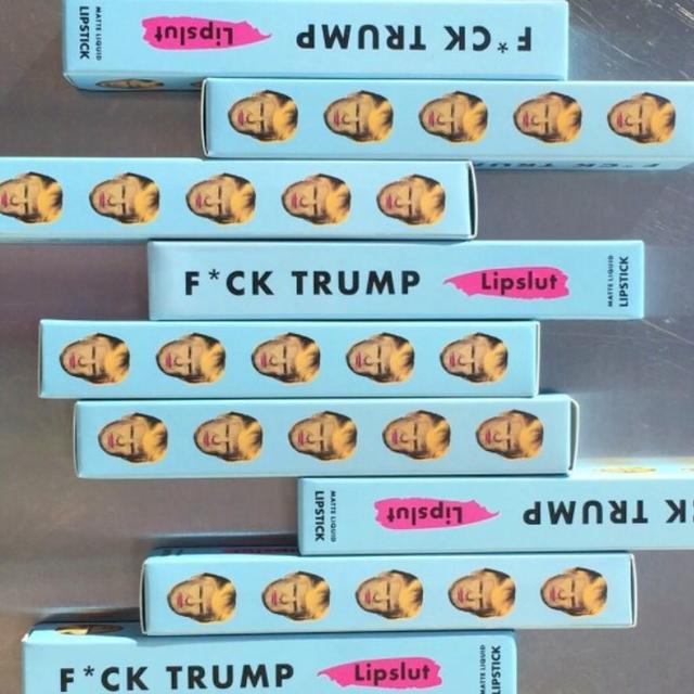 画像3: トランプ大統領をディスった名前のリップが400万円以上の募金を集める