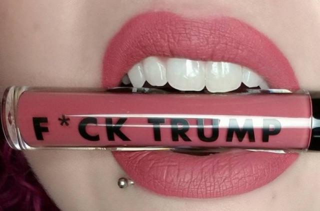 画像2: トランプ大統領をディスった名前のリップが400万円以上の募金を集める