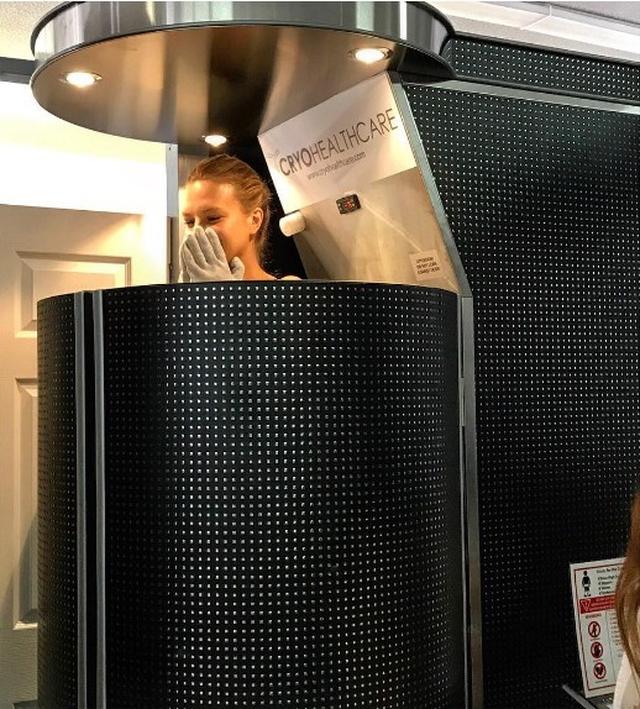画像3: -100℃以下で体を冷やす