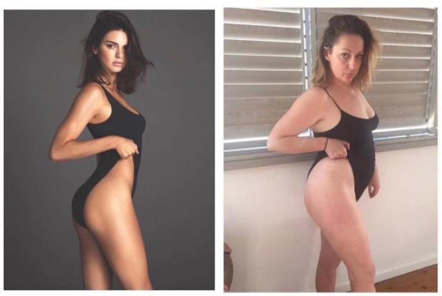 画像3: 普通の人がセレブのインスタ写真を真似するとこうなる