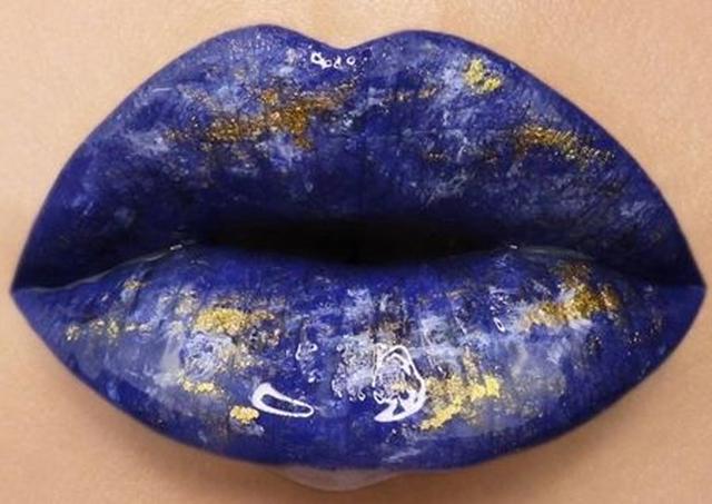 画像5: 海外のリップアートが凄すぎる!次に来ているのは宝石リップ