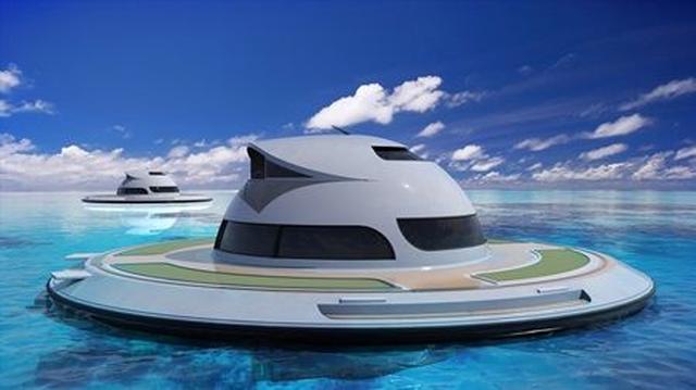 画像: 高級ヨットに続く次なるセレブの海でのステータスは「UFO」!?