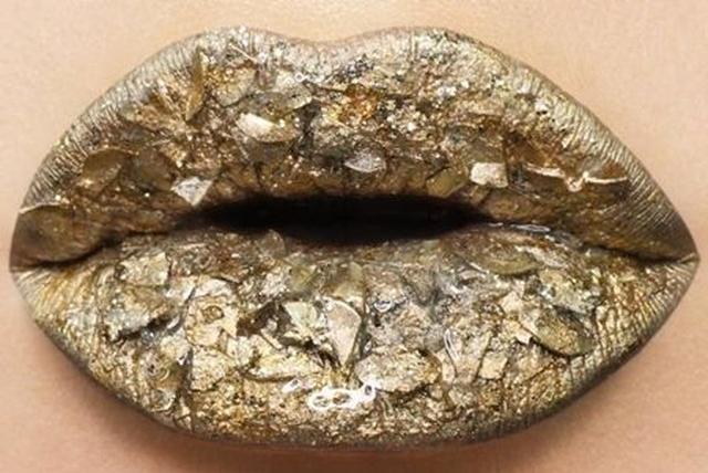 画像3: 海外のリップアートが凄すぎる!次に来ているのは宝石リップ