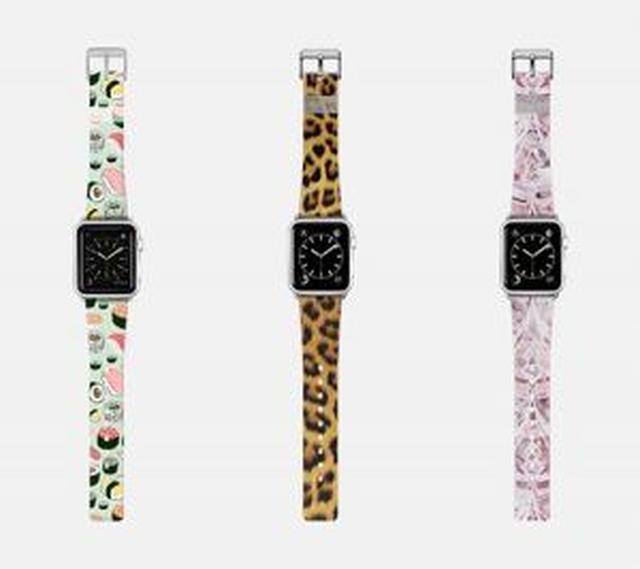 画像: Apple Watch用のバンドにもお寿司。