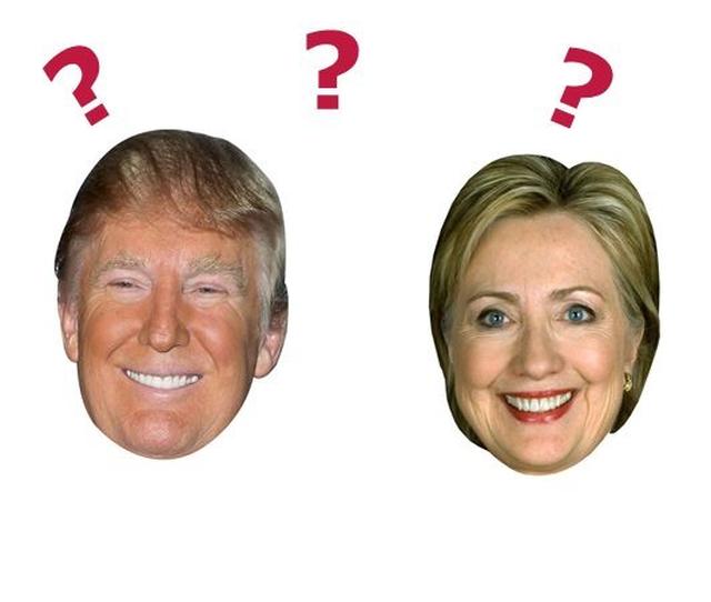 画像: アメリカ大統領選の後により売れているのお面は「トランプ」?「ヒラリー」?