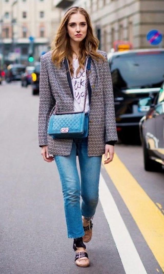 画像1: Miu Miuのバレエシューズを着こなしのポイントに