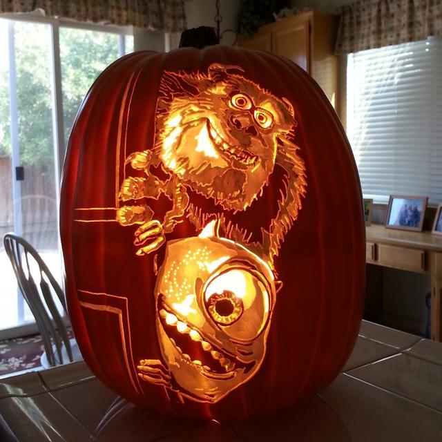 画像4: クオリティが高すぎる!ハロウィンの必需品であるかぼちゃの置物がすごいことに
