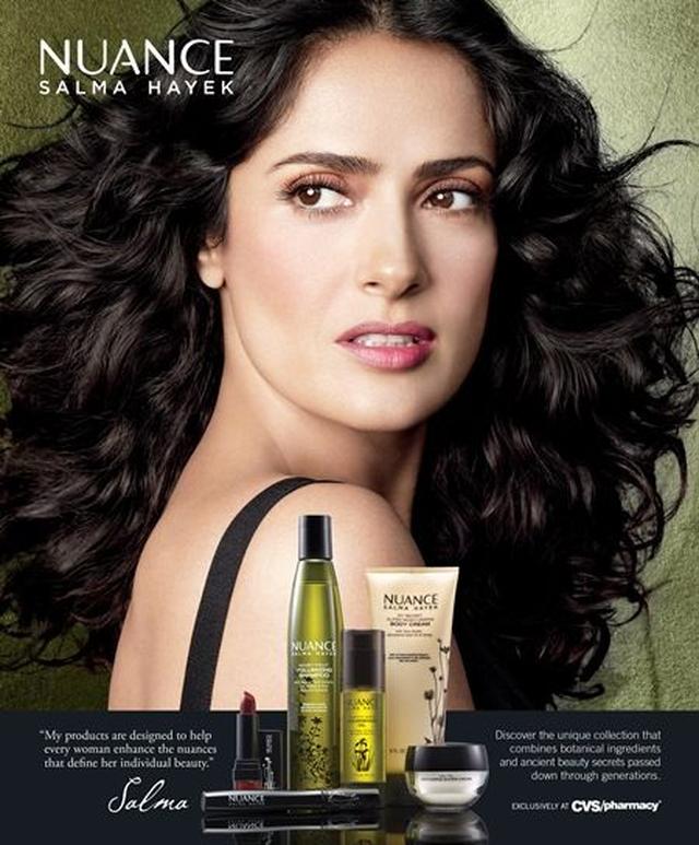 画像: ニュアンス・サルマ・ハエックはヘアケア以外にスキンケアやコスメ、ボディケア商品も販売している。