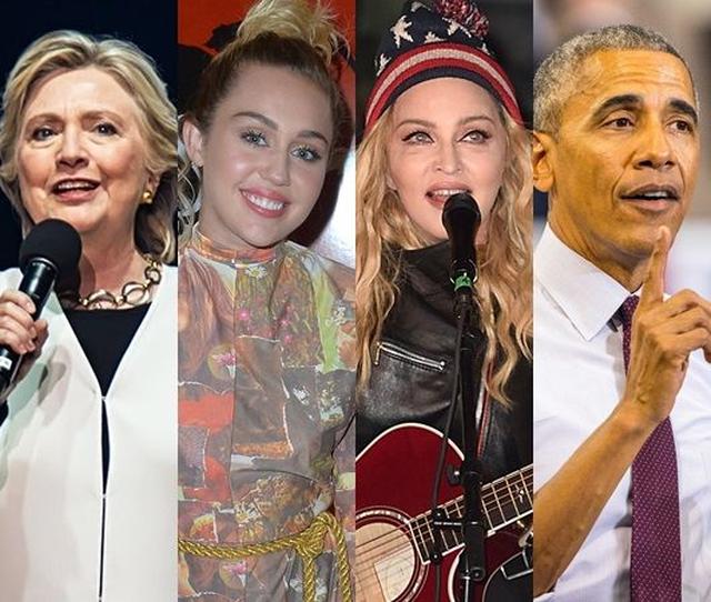 画像: 5位 大統領選から一夜明け、マドンナ、マイリー、オバマ大統領などさらにセレブが発言