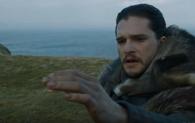 画像5: 俳優キット・ハリントン、ドラゴンとの対面シーンの裏側が超シュール