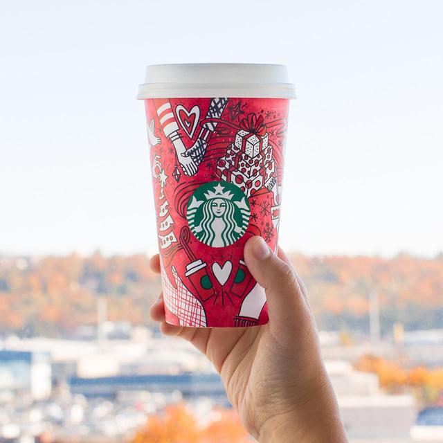画像2: スターバックスのホリデー限定カップを思い思いにアレンジする人が続出中