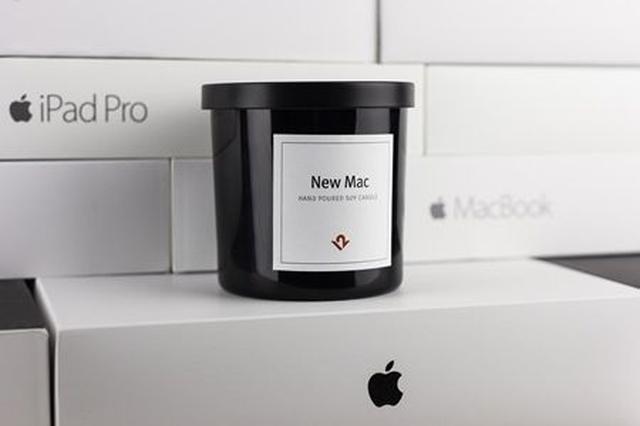 画像: 「新品のApple製コンピューターの香り」がするキャンドルが2時間で完売