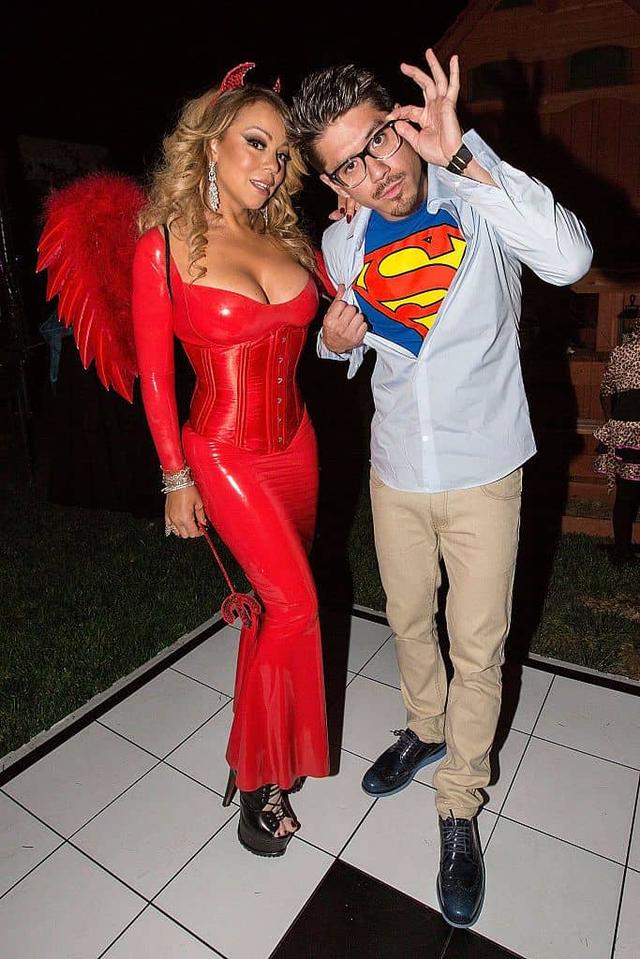 画像: 先週末に開かれた毎年恒例のマライア主催のハロウィン・パーティにもジェームズの姿は無かったが、ブライアンは参加。
