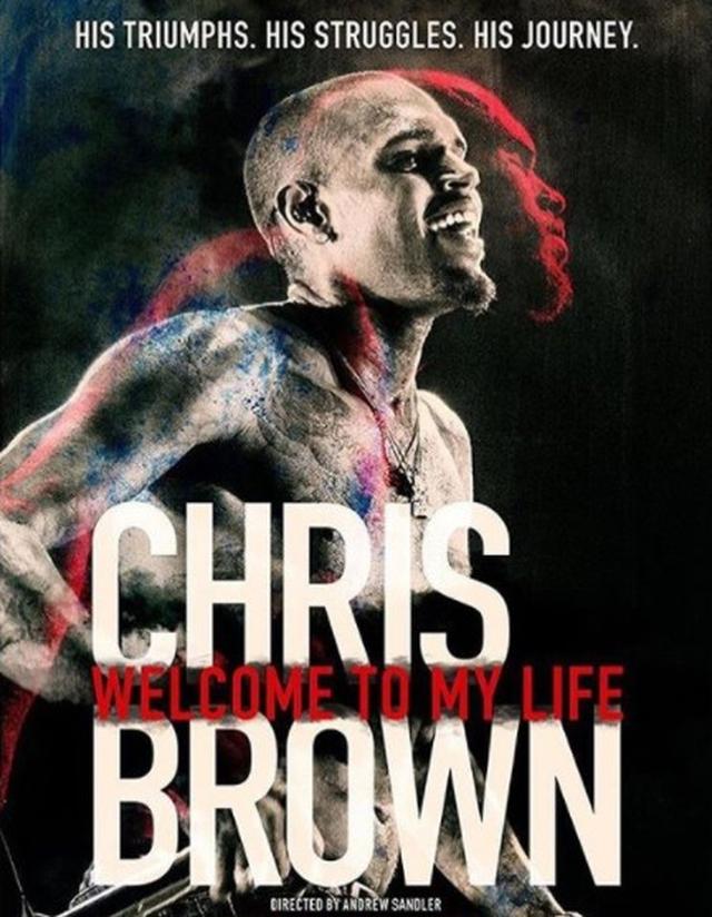 画像: 初ドキュメンタリー映画『Chris Brown: Welcome To My Life』のヴィジュアル写真。今年6月にアメリカで限定上映され、現在はiTunes等でも字幕付きで視聴可能。