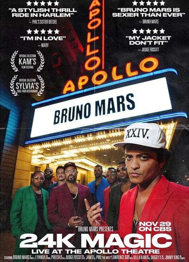 画像: ©Bruno Mars/ Instagram