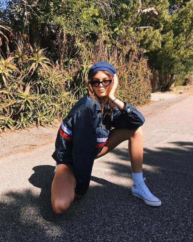 画像: 長すぎる美脚が話題の2世モデル、カイア・ガーバー。©Kaia Gerber/ Instagram