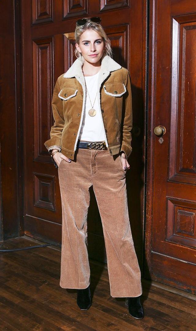 画像1: 人気が再熱!海外セレブは今「コーデュロイ」に夢中