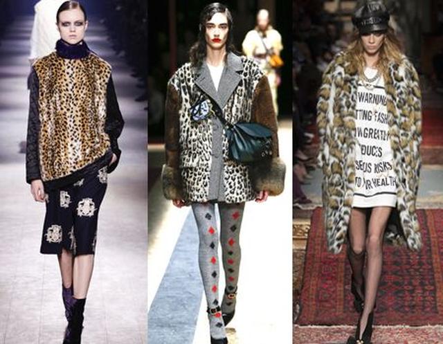 画像: 左から:Dries van Noten、Prada、Moschino