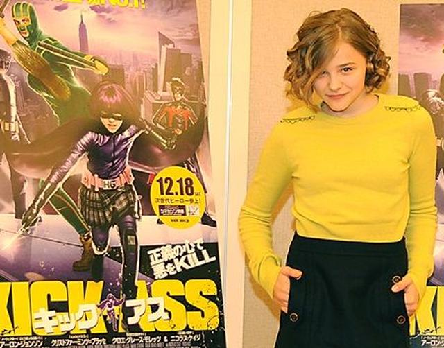 画像: 2010年に、『キック・アス』のプロモーションで来日した際のクロエ。