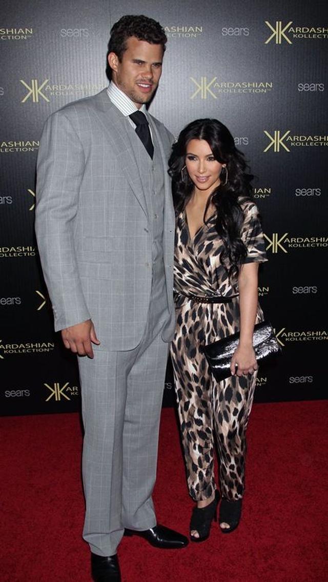 画像: キムはNBA選手のクリスと結婚してわずか72日で離婚を申請した。