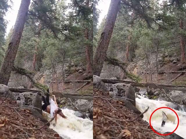 画像3: 大自然で「ヨガ」をしていた女性が川に転落、激流に飲み込まれる