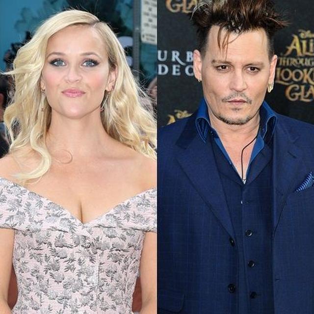 画像: リース・ウィザースプーン → ジョニー・デップ