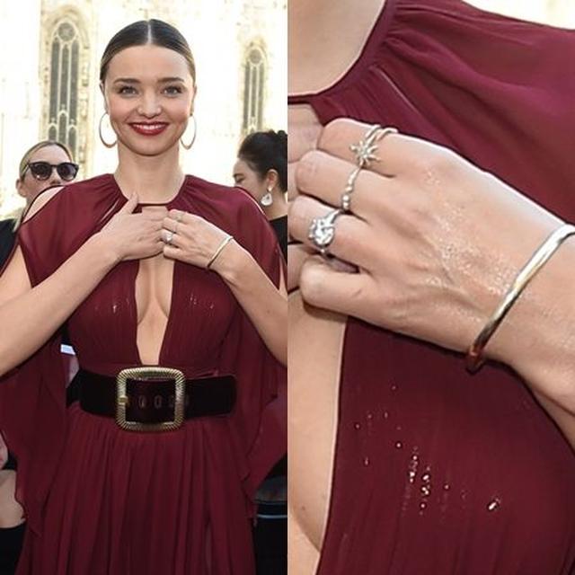画像5: 婚約指輪もキラリ!ミランダ・カーが 婚約発表後はじめて公の場に