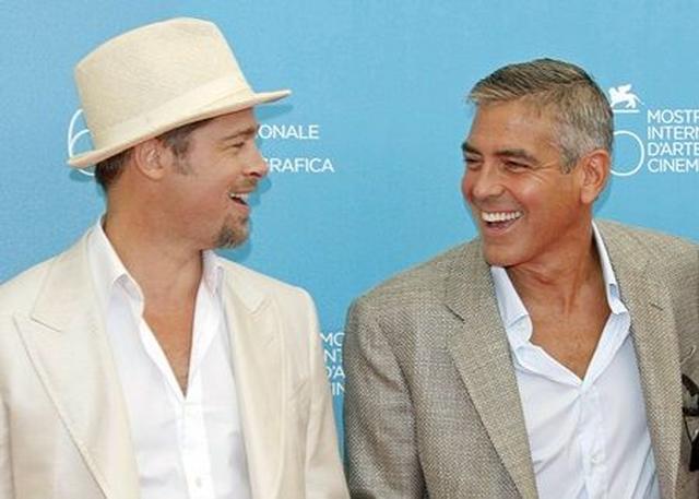 画像: ブラッドとジョージは、映画『バーン・アフター・リーディング』でも共演。