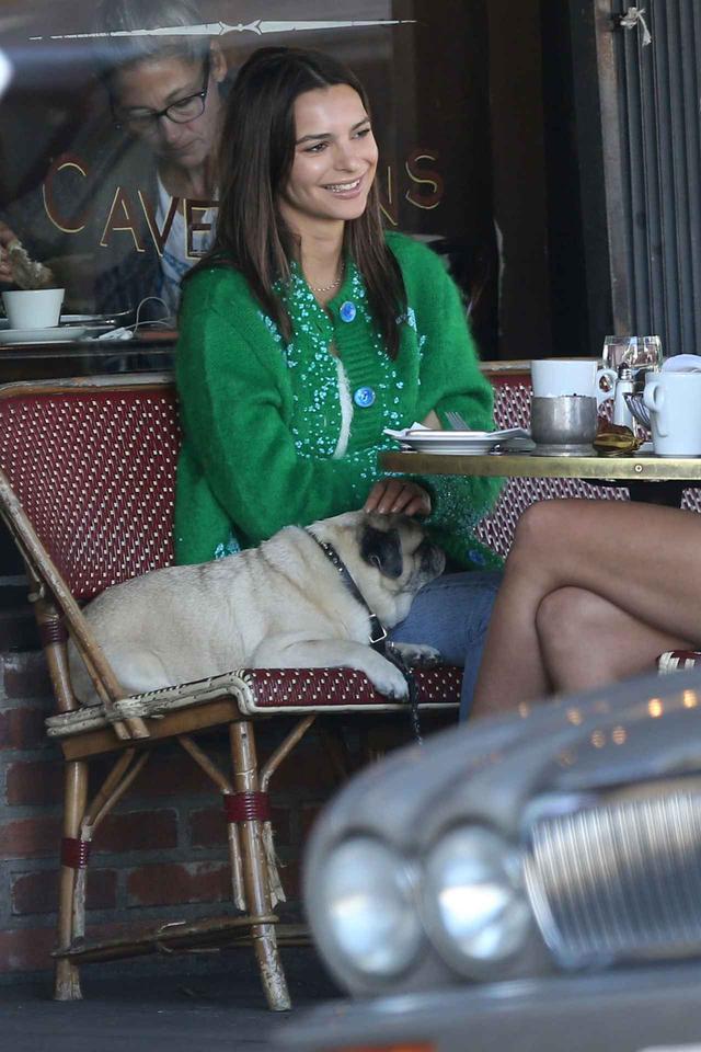 画像: カフェには、愛犬であるムースも同行。