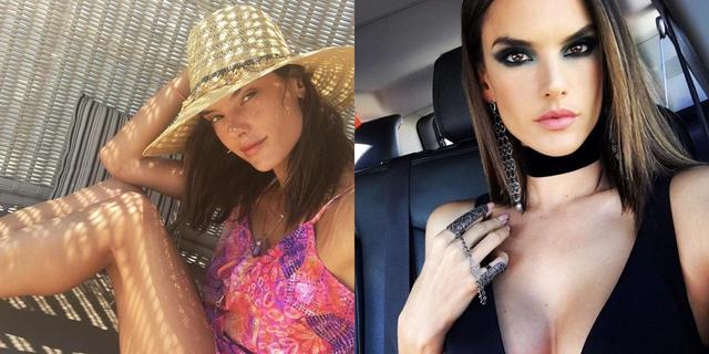 画像: きりっとしたメイクが似合うアレッサンドラも、すっぴんだと優しげな表情に。©instagram/alessandraambrosio