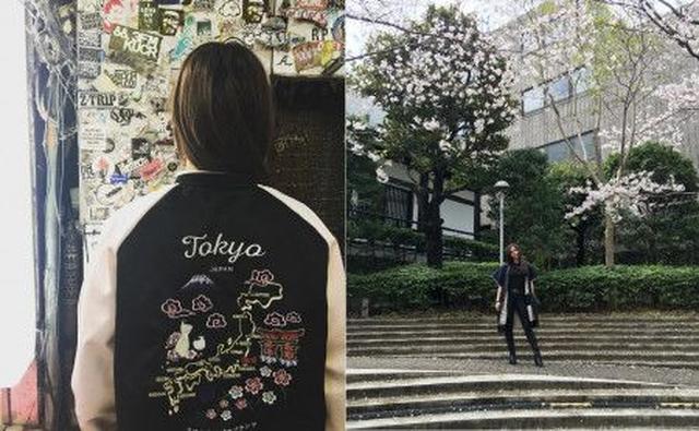画像: 前回の来日時には桜に感動し、日本地図の刺繍が入ったスカジャンを着て日本のファンたちの歓迎ぶりに感謝していたヘイリー。今回も「大好きな日本で大好きなファンのみんなに会えるのが待ちきれない」と再来日を心から楽しみにしている。