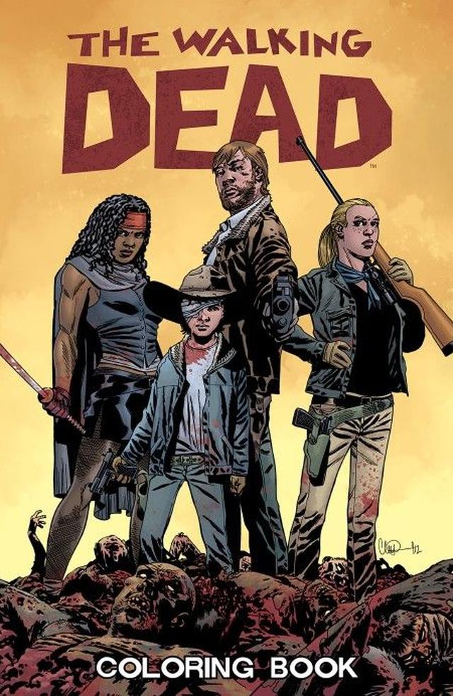 画像: The Walking Dead Coloring Book ¥1,651