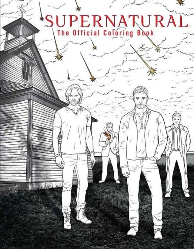 画像: Supernatural The Official Coloring Book ¥1,801