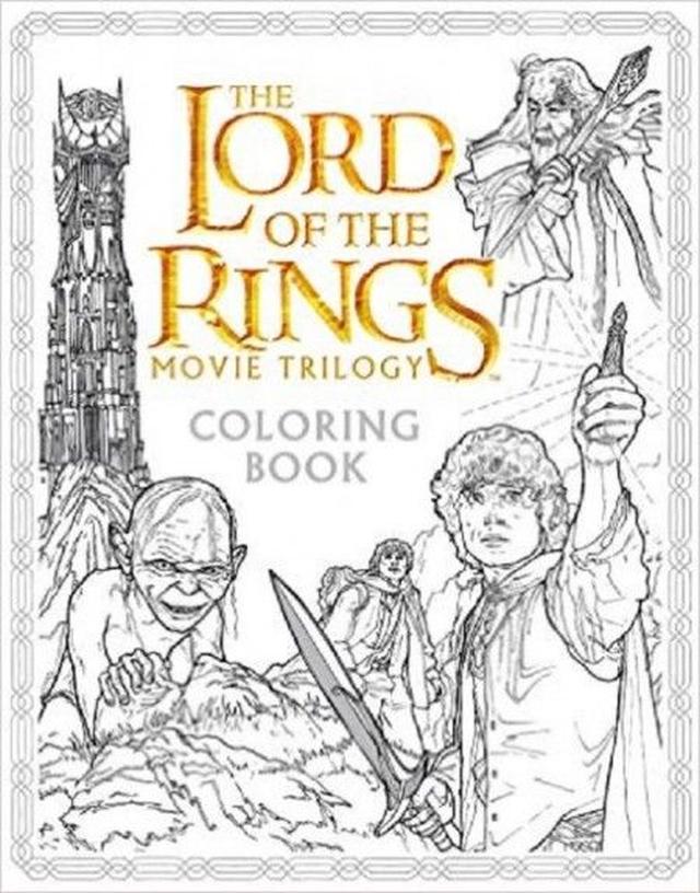画像: The Lord Of The Rings Movie Trilogy Coloring Book ¥1,723