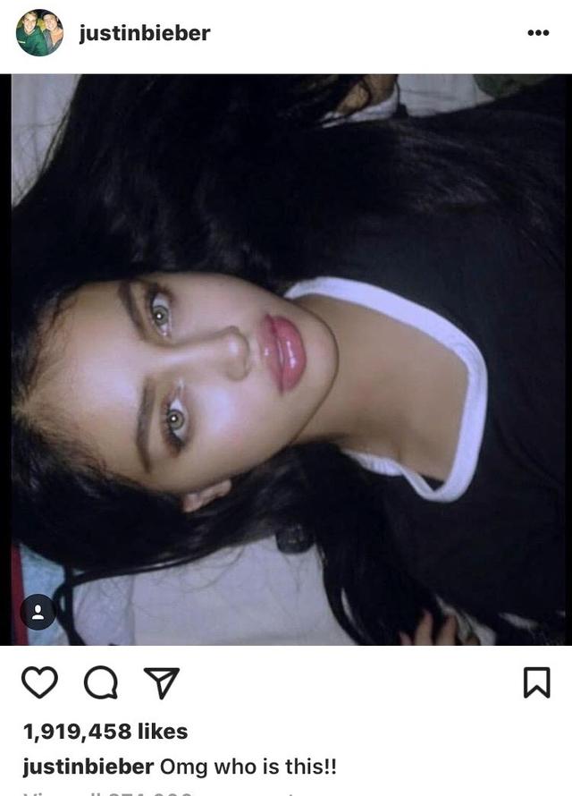 画像1: ジャスティンが一目惚れした美女