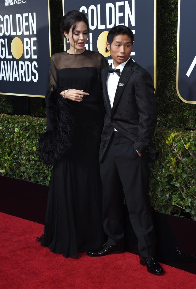 画像: アンジェリーナ・ジョリー、ゴールデン・グローブ賞に14歳の次男を同伴