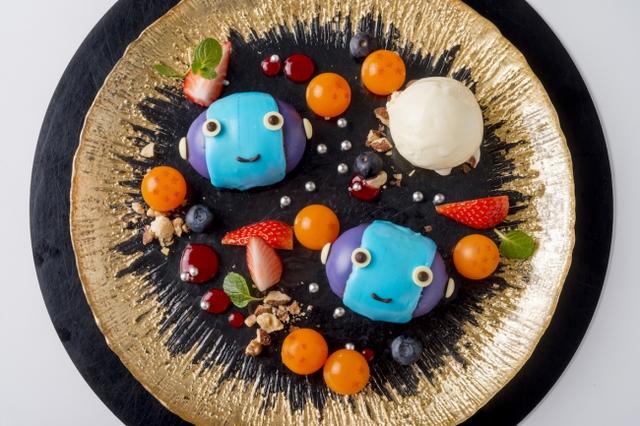 画像: <『僕も食べたいのね』全王様の宇宙プレート>