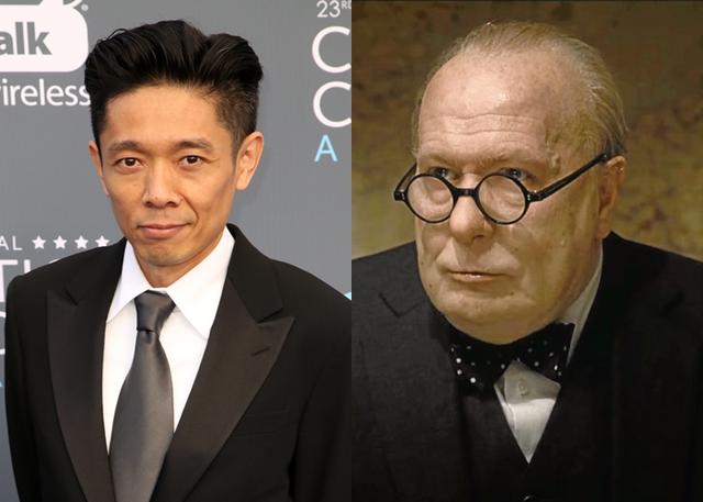 画像: 過去に「マッド・ファット・ワイフ」(07)と「もしも昨日が選べたら」(06)の2作品で、アカデミー賞のメイクアップ賞にノミネートしている辻氏。今回3度目のノミネートで初受賞を狙う。右は同作で主演男優賞にノミネートしたゲイリー・オールドマンのメイク後の姿。