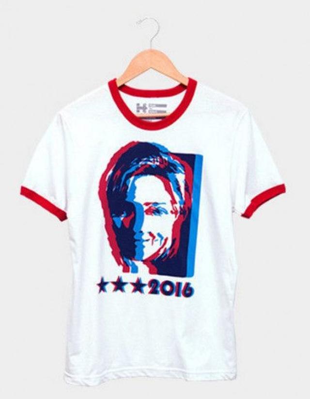 画像2: 人気デザイナーが手がける選挙Tシャツを着てセレブたちがヒラリー大統領候補を応援