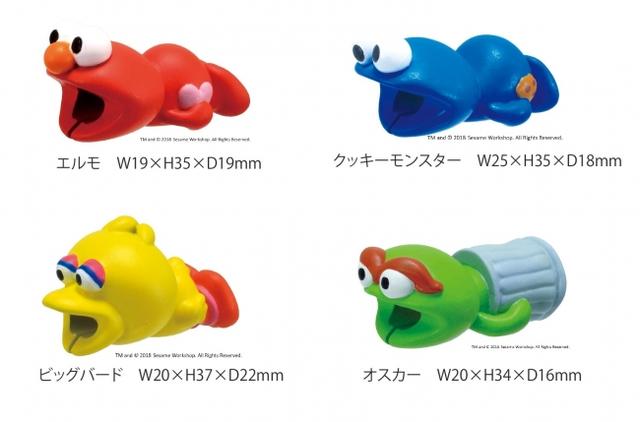 画像1: カワイイ♡セサミストリートのキャラが「ガブっ」と携帯にかみつく!