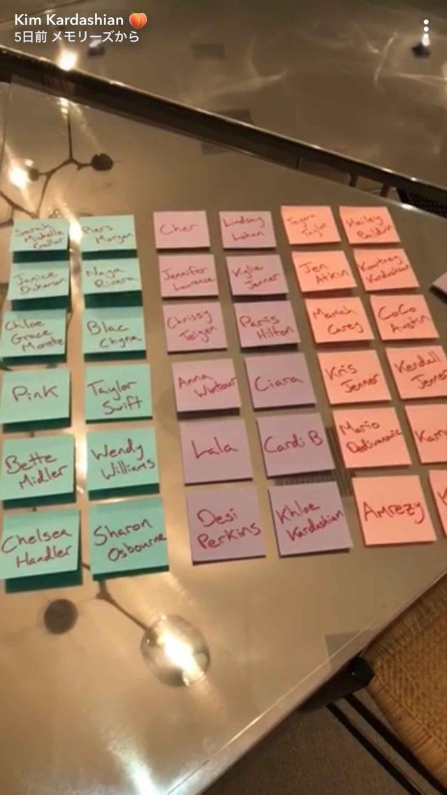 画像: ©snapchat/kimkardashian