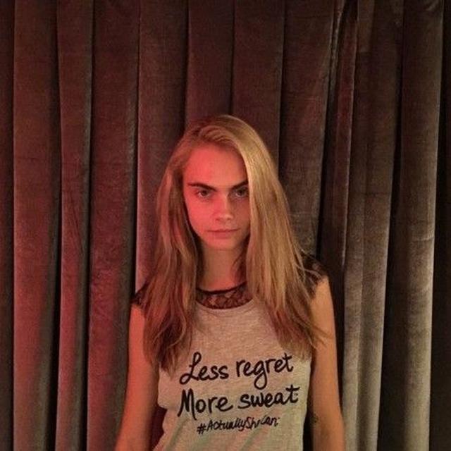 画像: モデル兼女優のカーラ・デルヴィーニュ。