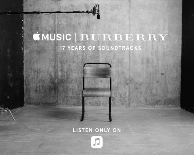 画像: 200曲以上!バーバリーの17年間が、Apple Musicでプレイリストに