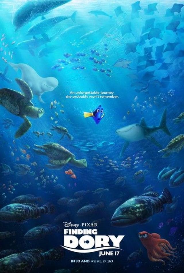 画像: 『ファインディング・ドリー』のポスター。