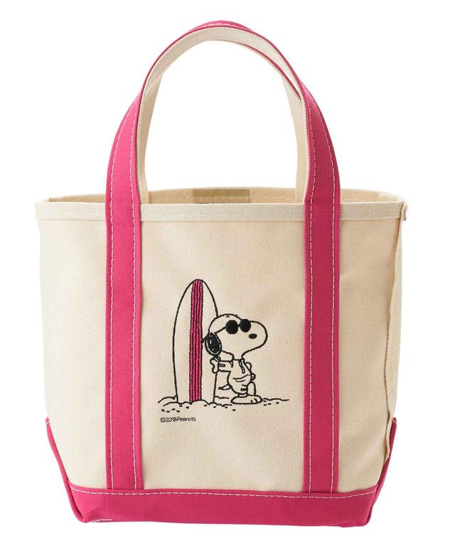 画像1: スヌーピーがサーフィン! L.L.Beanとの特別コラボ・トートが発売