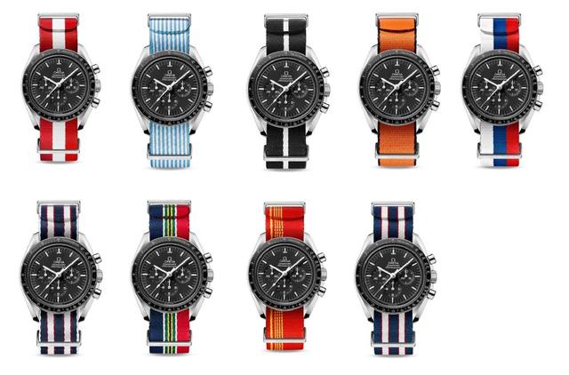 画像2: オメガから、国旗デザインにインスパイアされたコレクション